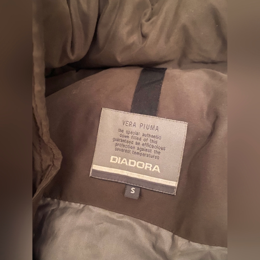 Diadora khaki winter coat